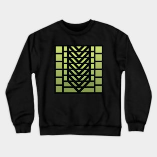 “Corporate Dimensions” - V.6 Green - (Geometric Art) (Dimensions) - Doc Labs Crewneck Sweatshirt